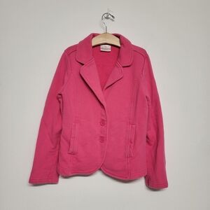 Hanna Anderson Girls Cotton Pink Jacket